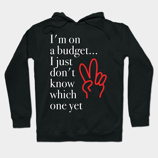 Im on a budget gift funny finance Hoodie by sleepworker